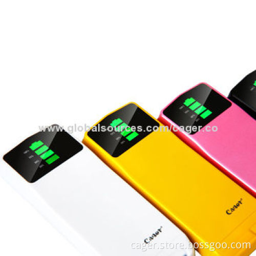 Best 3,000mAh Portable Chargers with Dual-LED Torch, 5V DC, 1A Input
